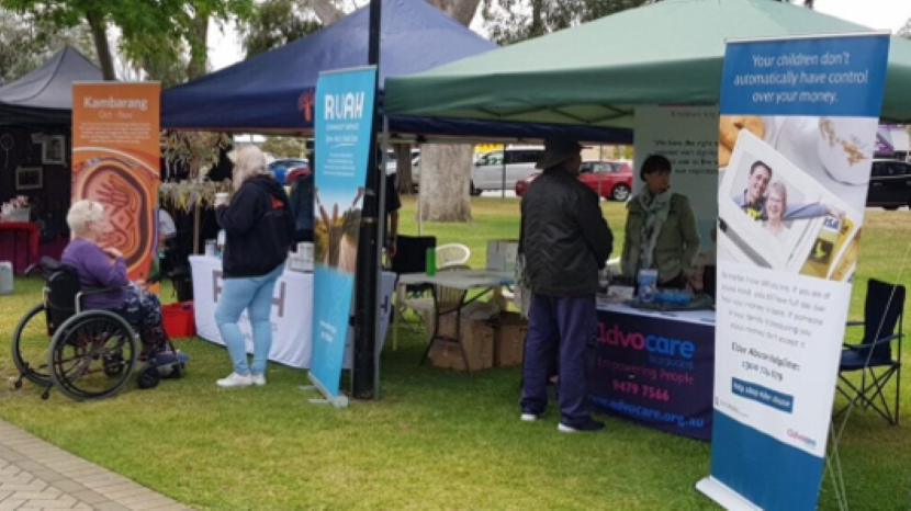 Stall at Peel Wellness Wednesday