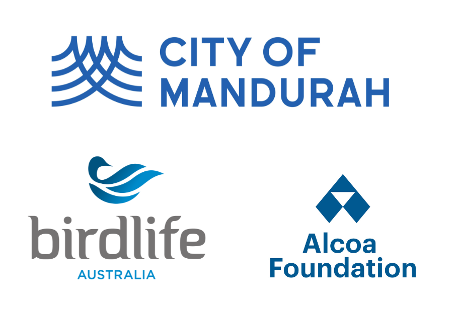 CoM, Birdlife & Alcoa logos