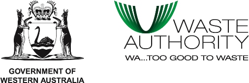 WA Government and Waste Authority logo