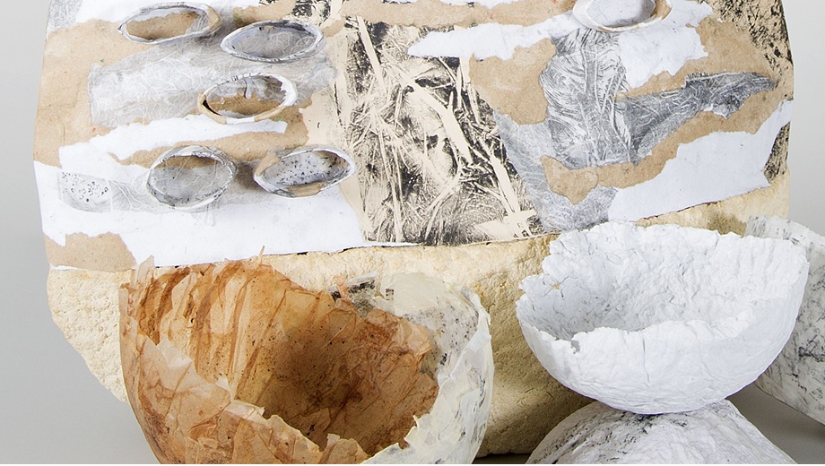 Art piece by Stephne Sands called 'Fragility-Detail'